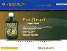 Tablet Screenshot of homeopathicusa.net